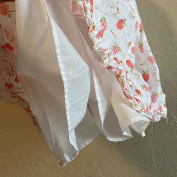 Joie Strawberries & Raspberries Fruit Dress Size 5 - Picture 5 of 8